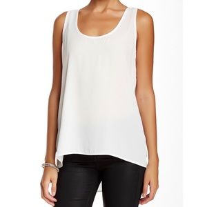 Pleione Sharon Hi-Lo Tank - White